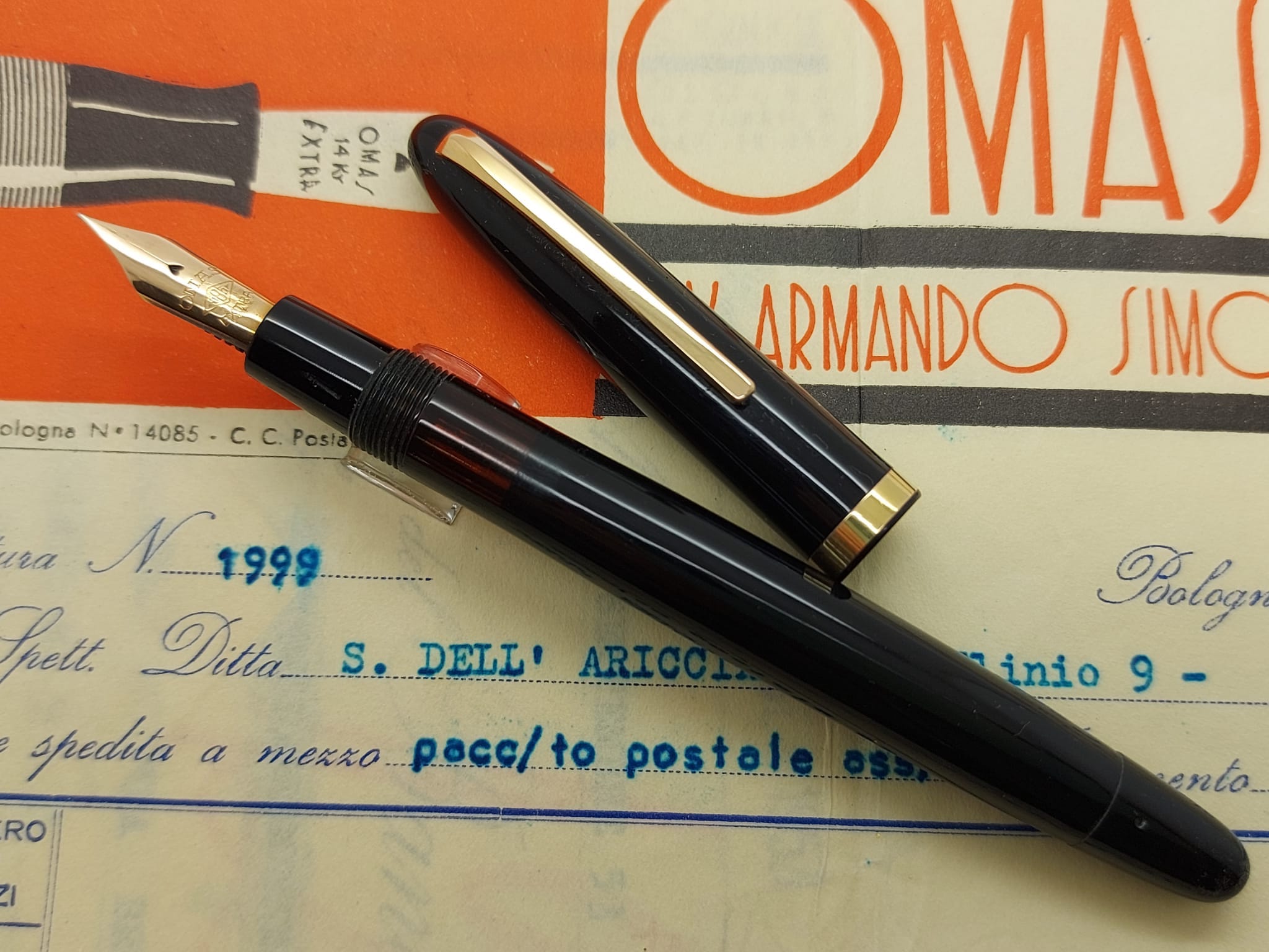 OMAS EXTRA - The reason of a name and its use over the years